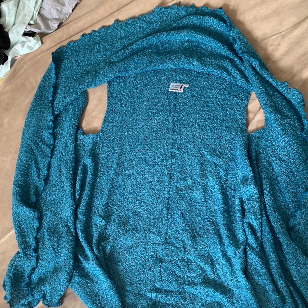 WOMENS FLOWY CARDIGAN